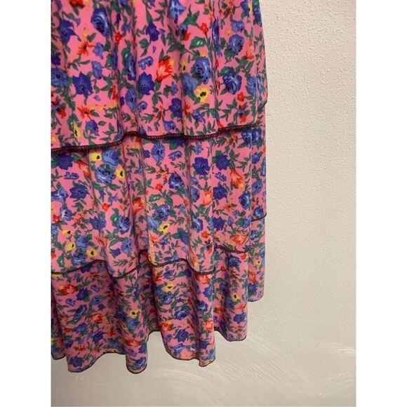 2 Piece Floral Patterned Skort And Top Set - Picture 3 of 7